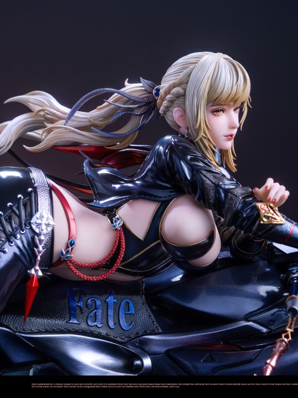 DT&Ume Studio Fate Saber 4th Motor girl Altria Pendragon Hot Sexy 1/4 Statue
